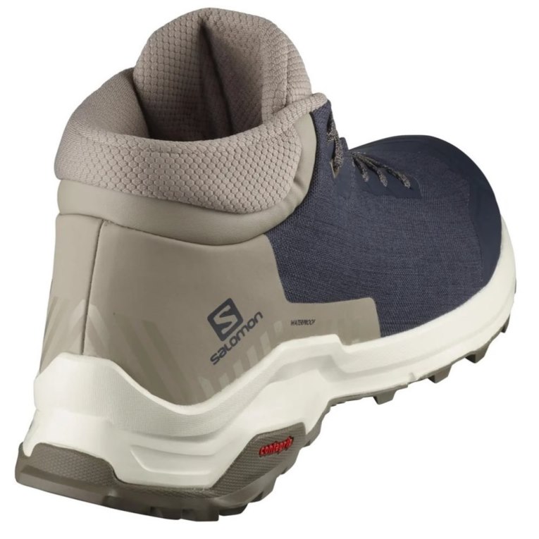 Navy / Khaki Salomon X Reveal Chukka CSWP Men's Winter Boots | IE HZ6357